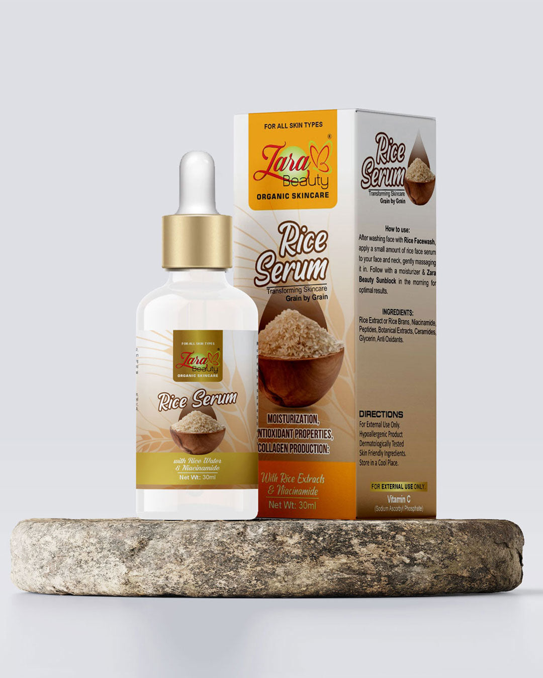 White Rice Serum - Soothes Dull Skin & Best in Pigmentation & Dark Spots