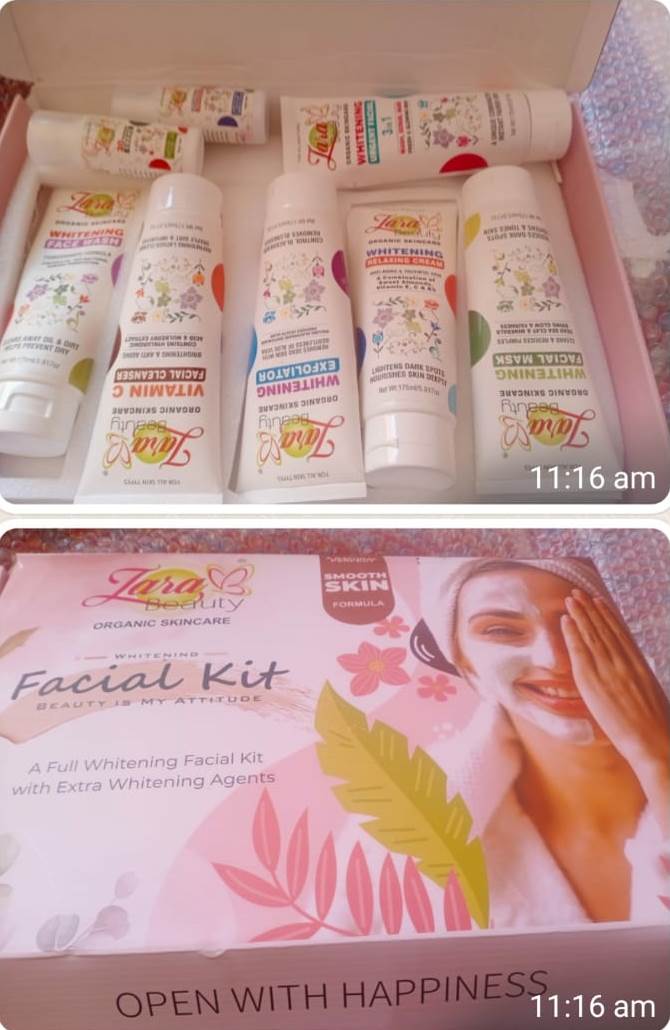 Full Whitening Facial Kit