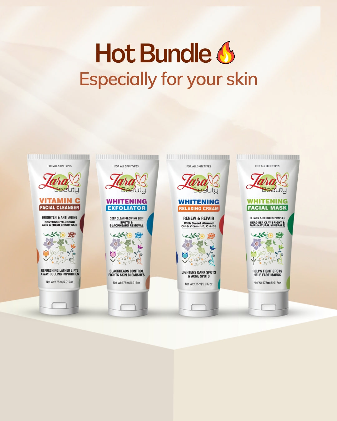 Zarabeauty Facial Kit, Organic Facial Kit, Skincare Bundle, Best Facial Kit in Pakistan