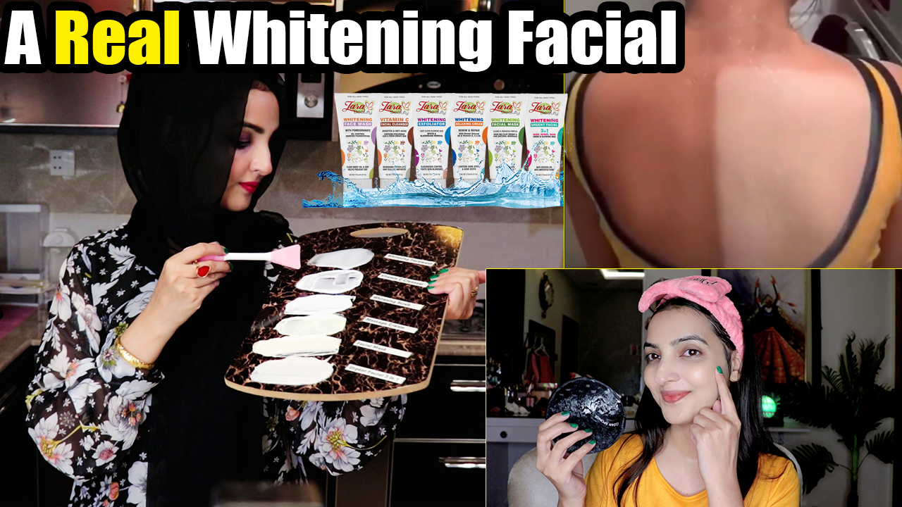 Load video: She reviewed thoroghly our zara beauty organic skincare whitening facial &amp; liked for her viewers